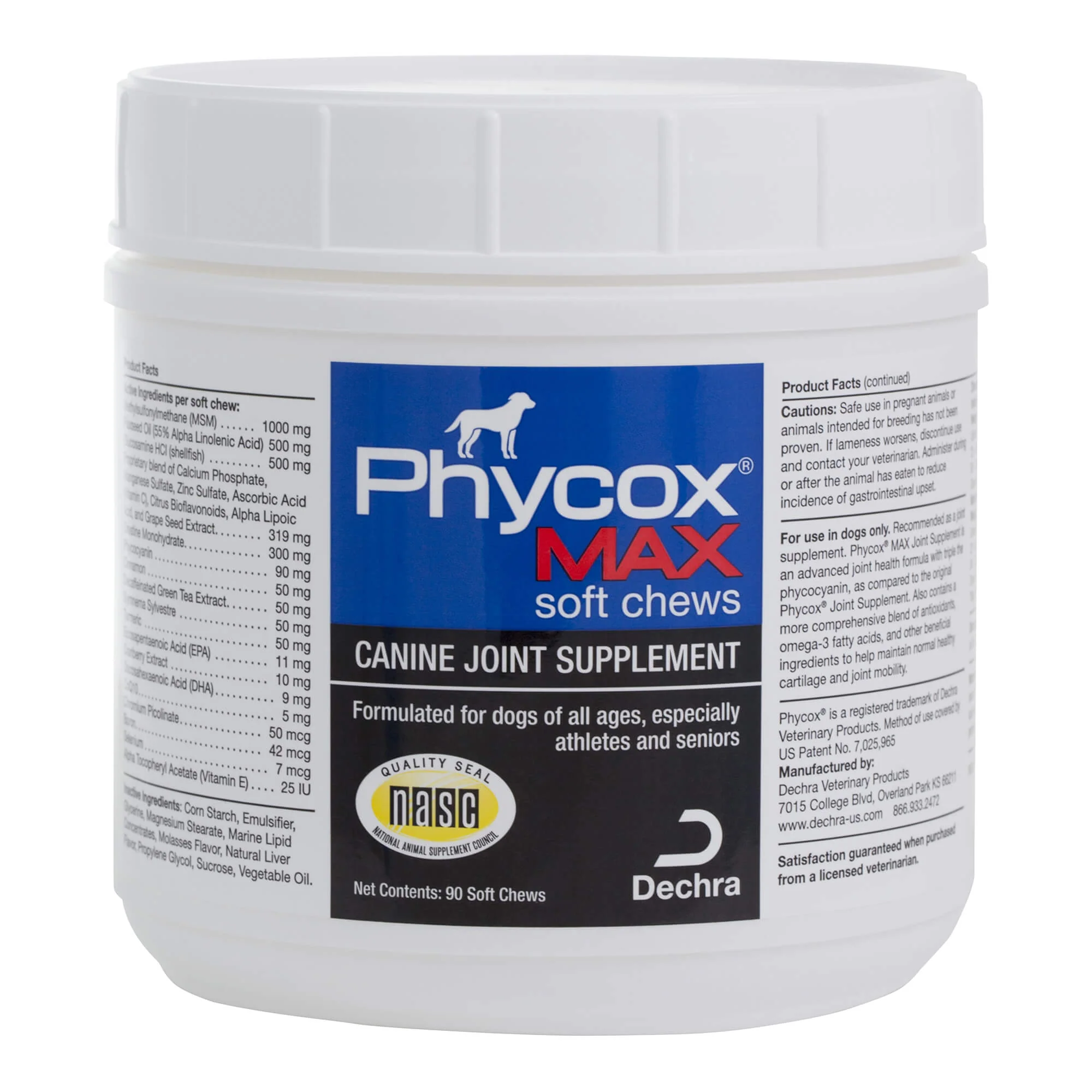 Phycox MAX Joint Supplement Soft Chews, 90 ct - Pet's Shop