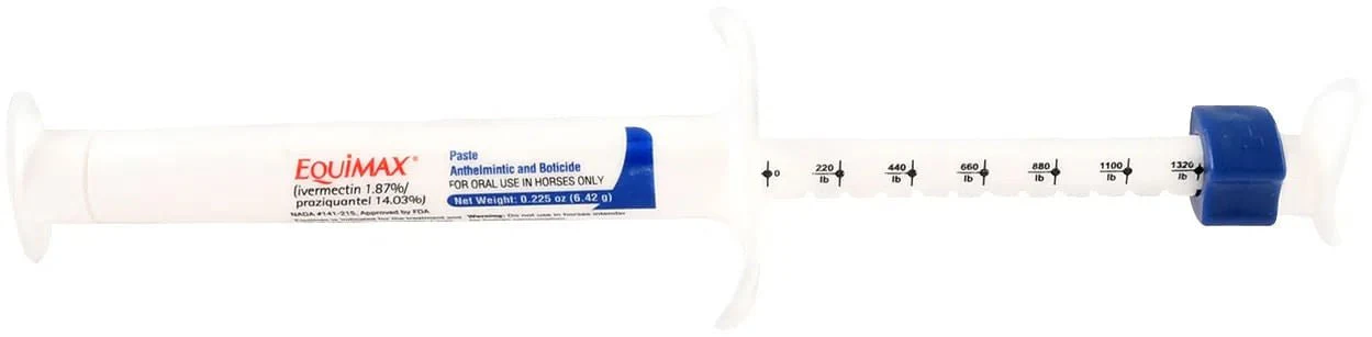 Equimax Horse Wormer Paste, Apple Flavored - Pet's Shop