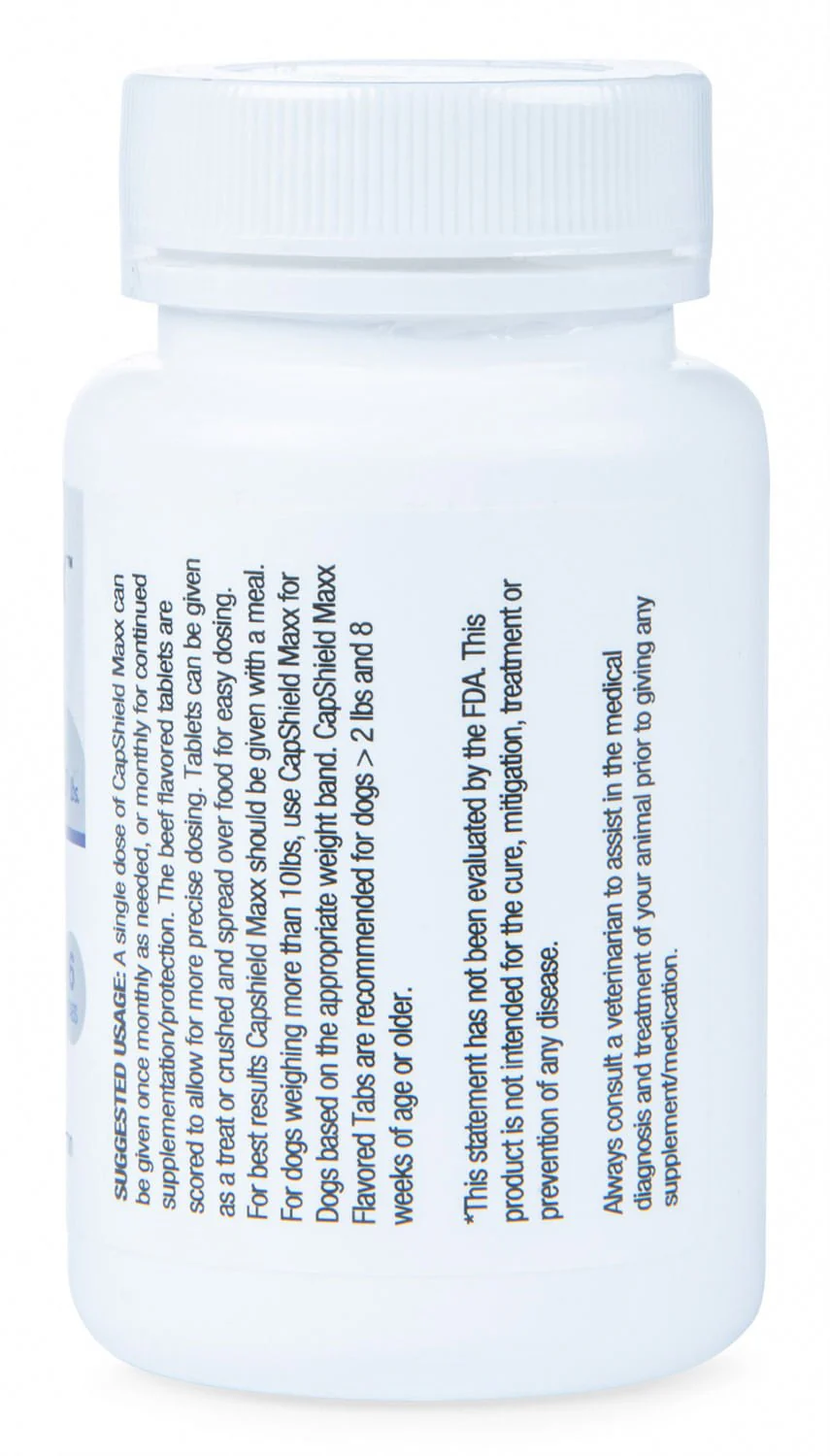 CapShield Maxx Flavored Tabs for Dogs - Pet's Shop