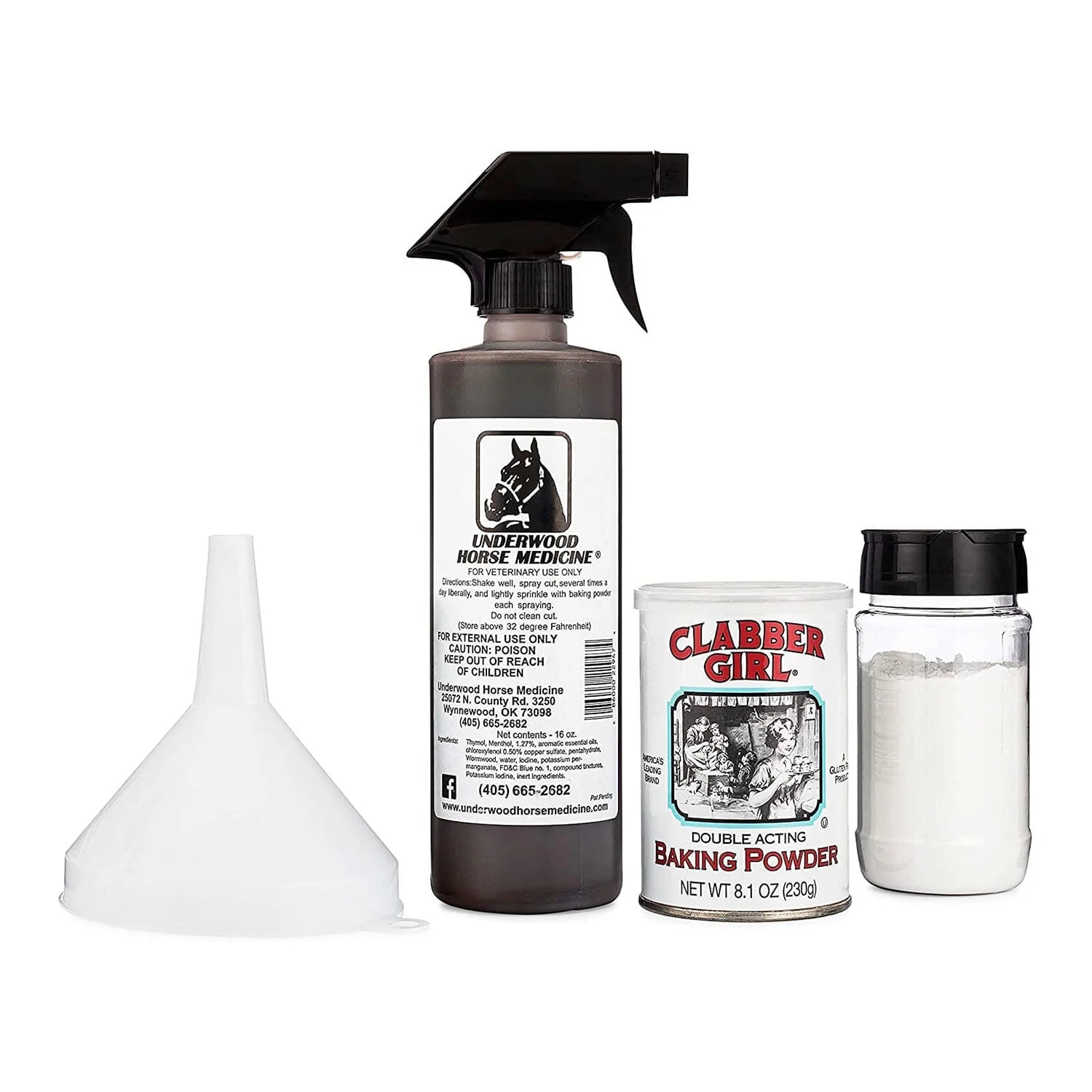 Underwoods Topical Wound Spray Bundle, 16 oz - Pet's Shop