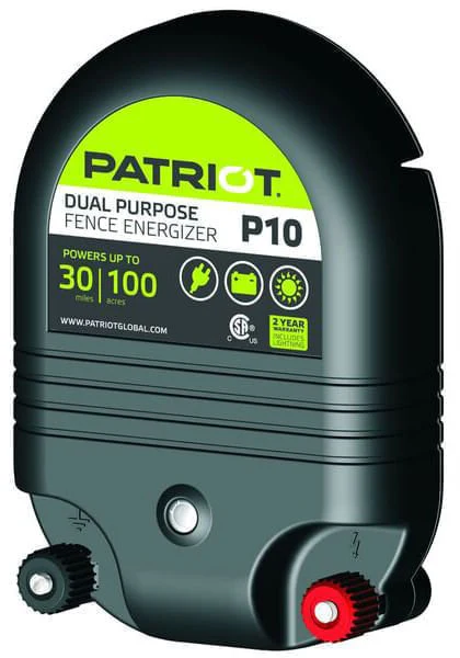 Patriot P10 Dual Purpose Energizer - Pet's Shop