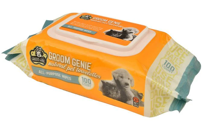 Groom Genie Everyday Clean Pet Wipes - Pet's Shop