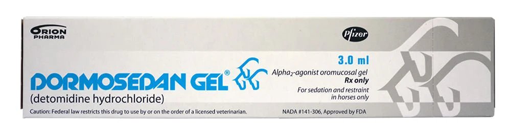 Rx Dormosedan (detomidine hydrochloride) Gel for Horses - Pet's Shop