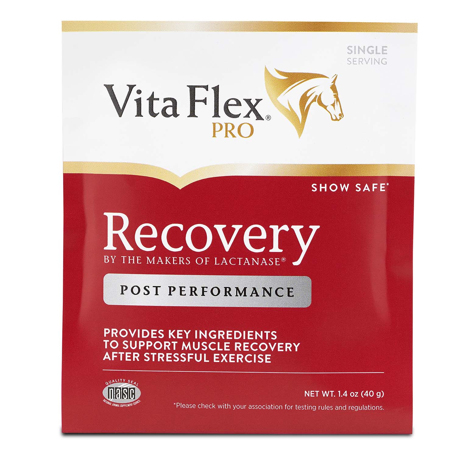 Vita Flex Pro Recovery Post Performance Supplement, Single Serve packet - Pet's Shop