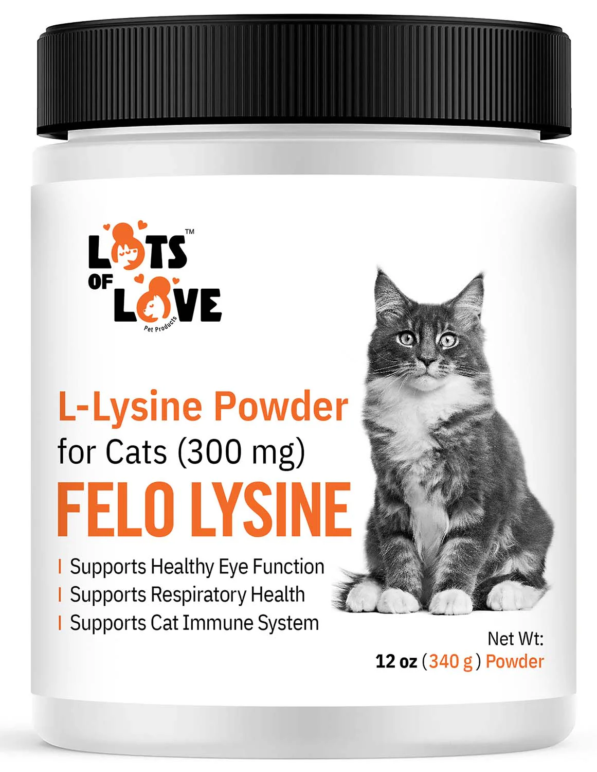 Lots of Love Fel O Lysine Powder for Cats - Pet's Shop