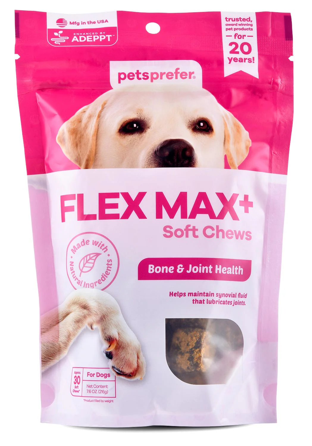 PetsPrefer Flex Max+ Soft Chews w/ ADEPPT - Pet's Shop