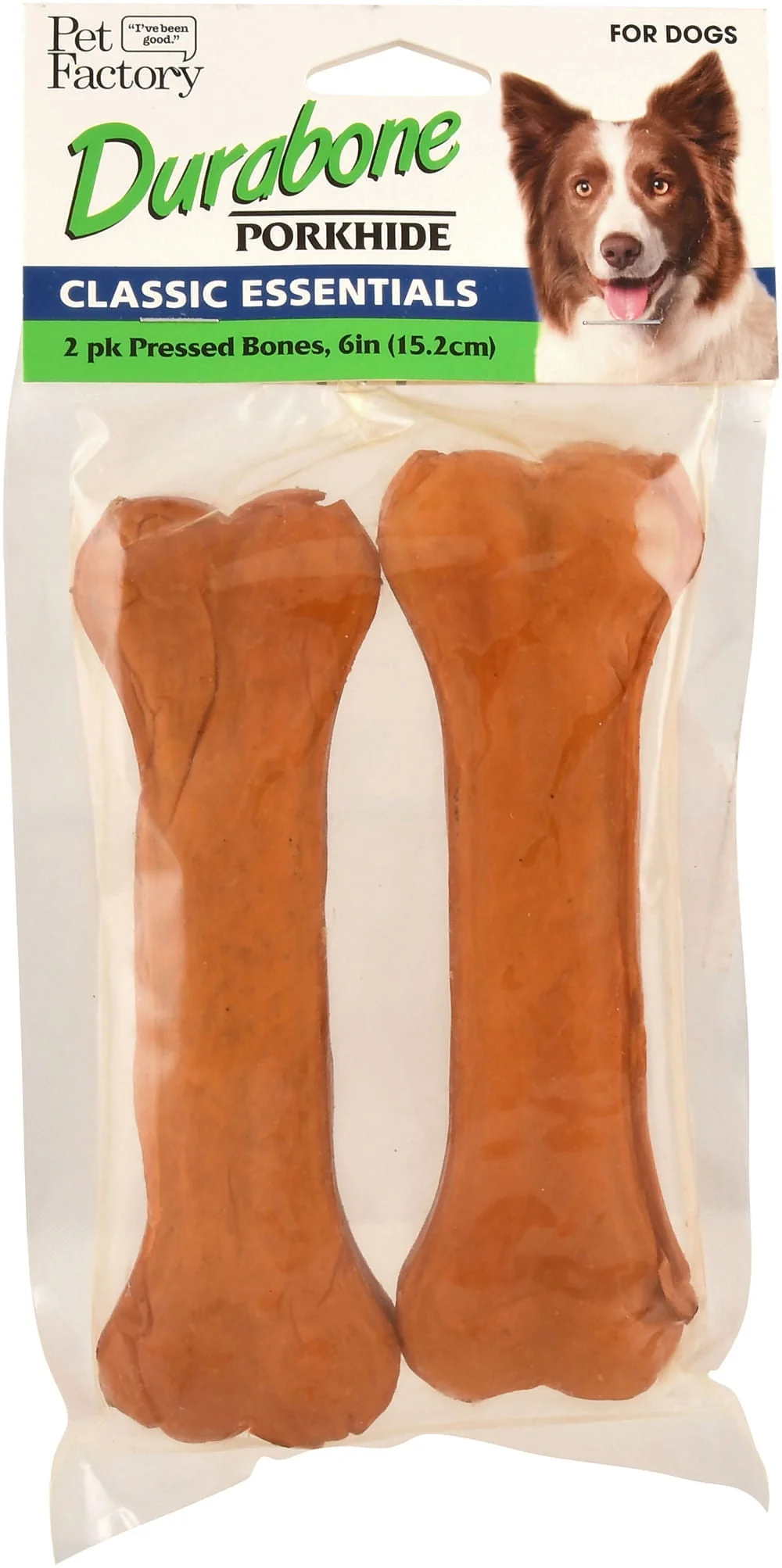 Classic Essentials Pressed Porkhide Durabone Chews, 2 pk - Pet's Shop