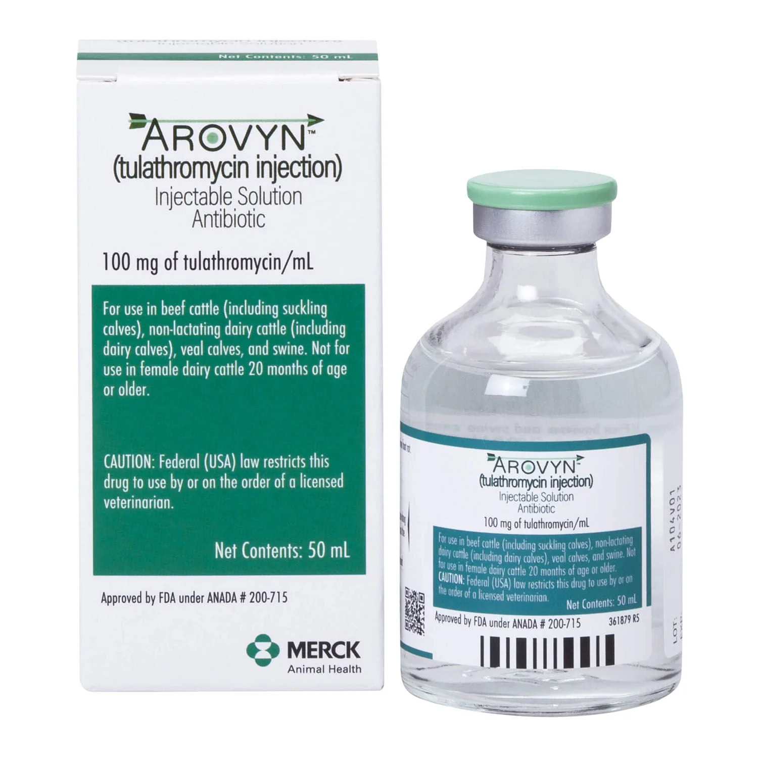 Rx Arovyn (tulathromycin) Injectable Solution for Swine & Cattle - Pet's Shop