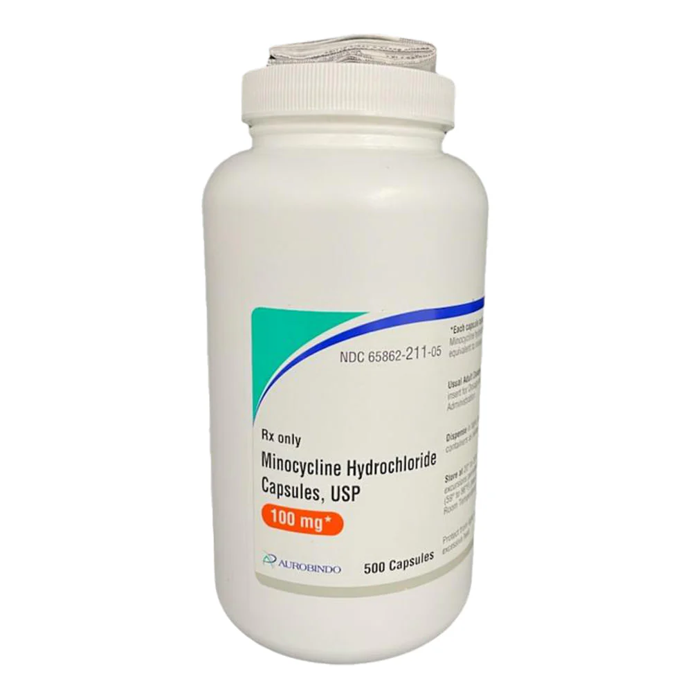 Rx Minocycline (Generic) Capsules, 100mg - Pet's Shop