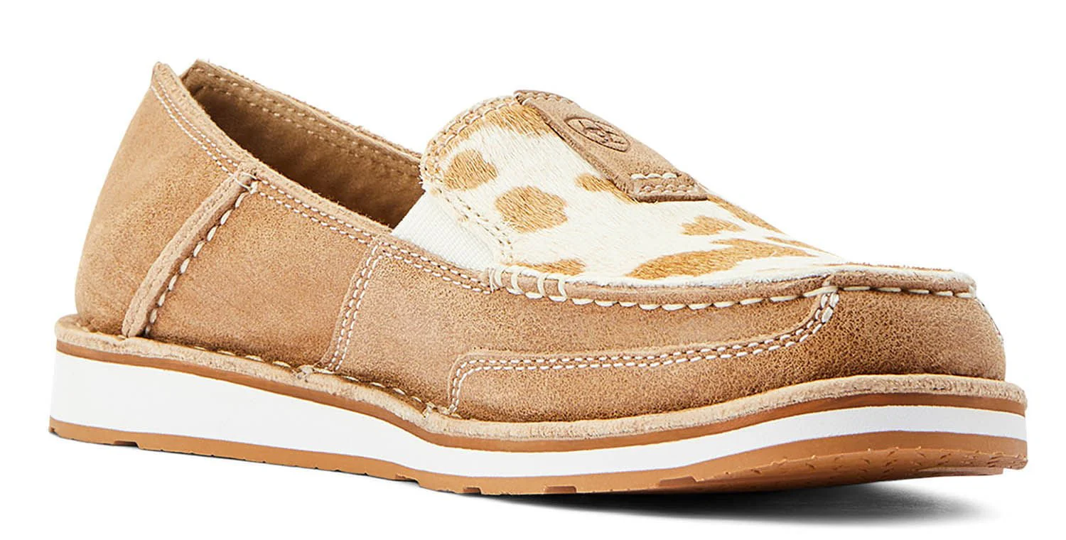 Ariat Women's Cruisers, Adobe/ Tan and White Hair On - Pet's Shop