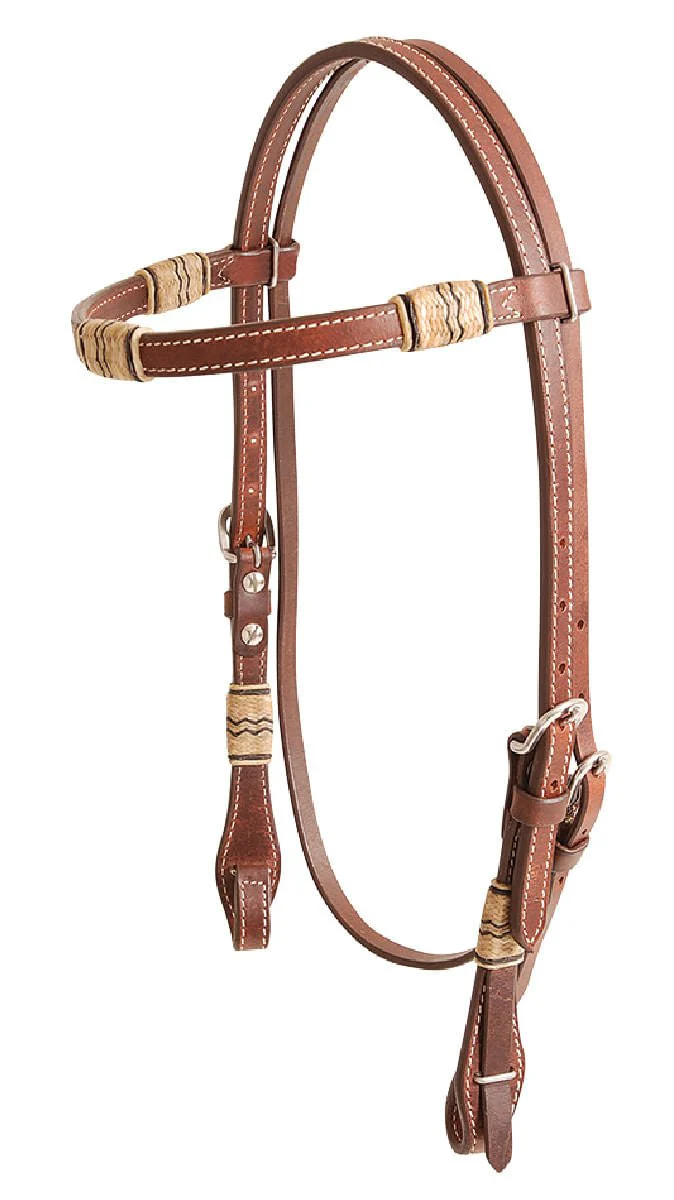 Cashel Rawhide Inlay Browband Headstall - Pet's Shop