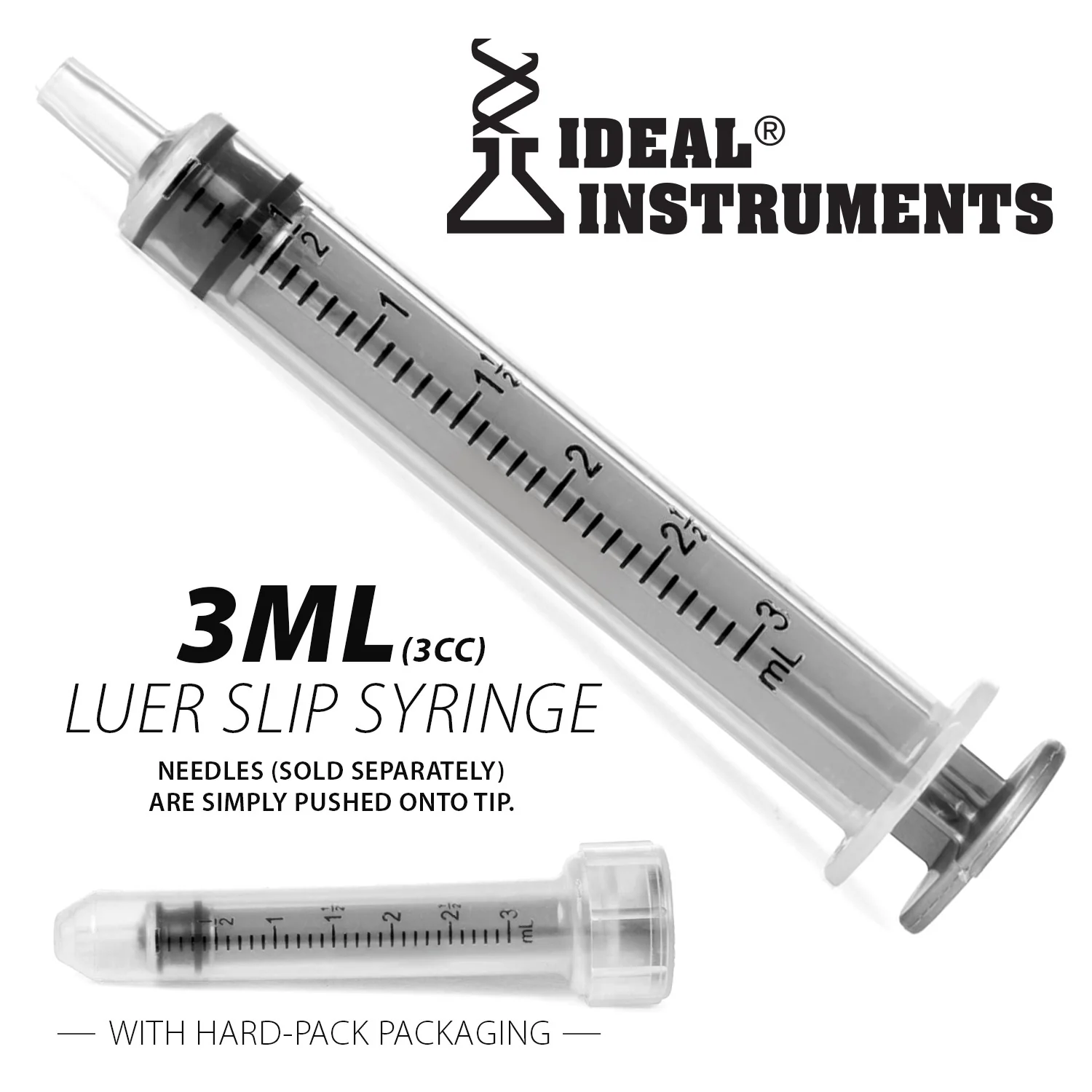 Ideal Luer Slip Syringes, Boxes - Pet's Shop