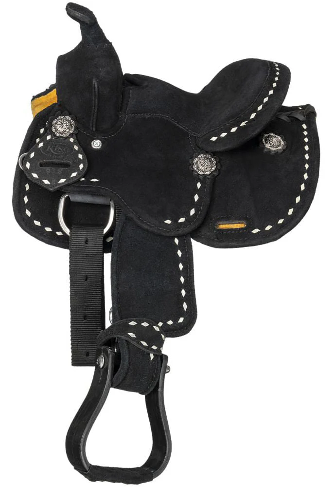 King Series Mini Stratford Suede Barrel Saddle - Pet's Shop