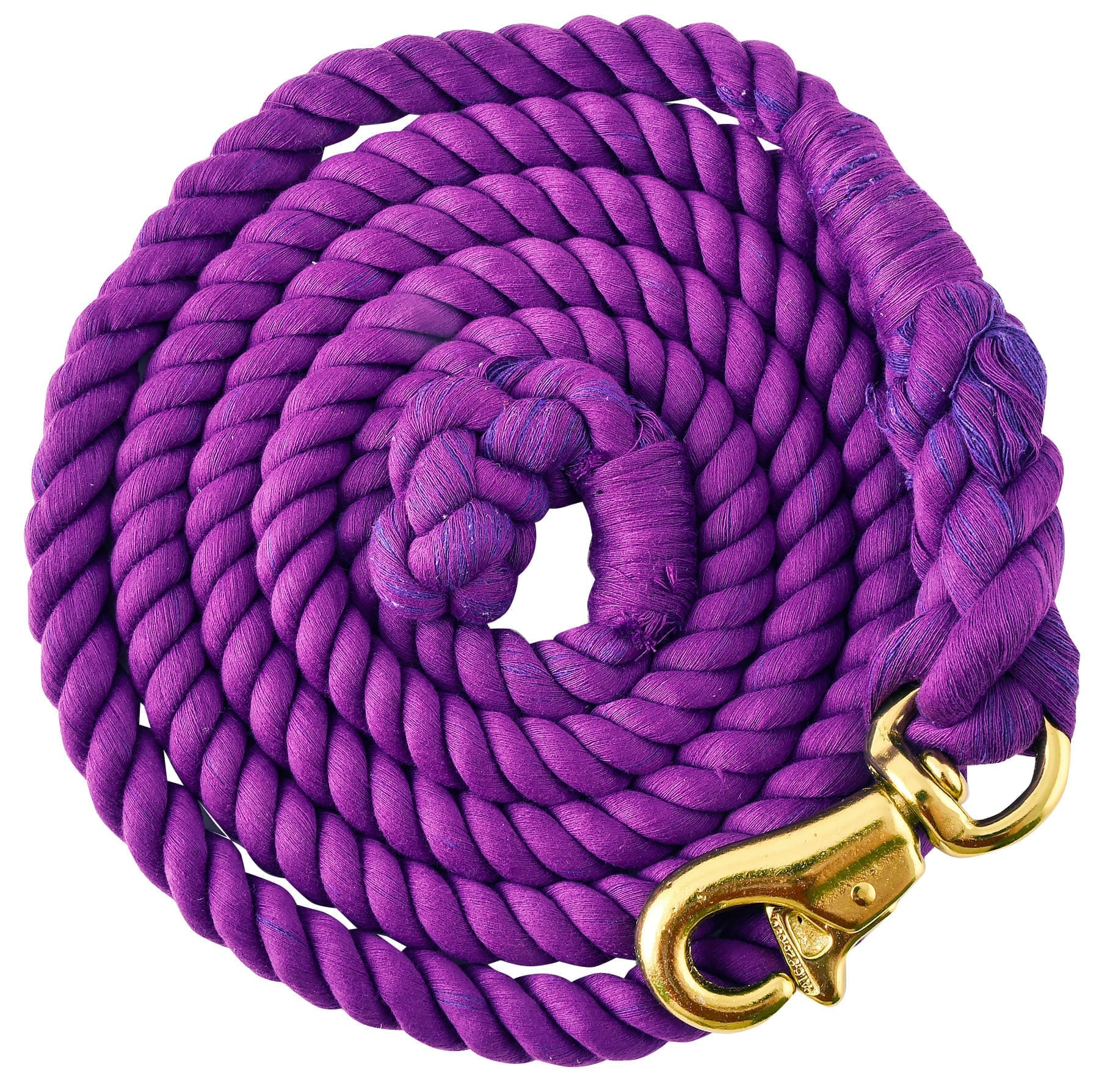 Tough1 Braided Cotton Horse Lead Rope w/ Trigger Bull Snap, 8.5' - Pet's Shop