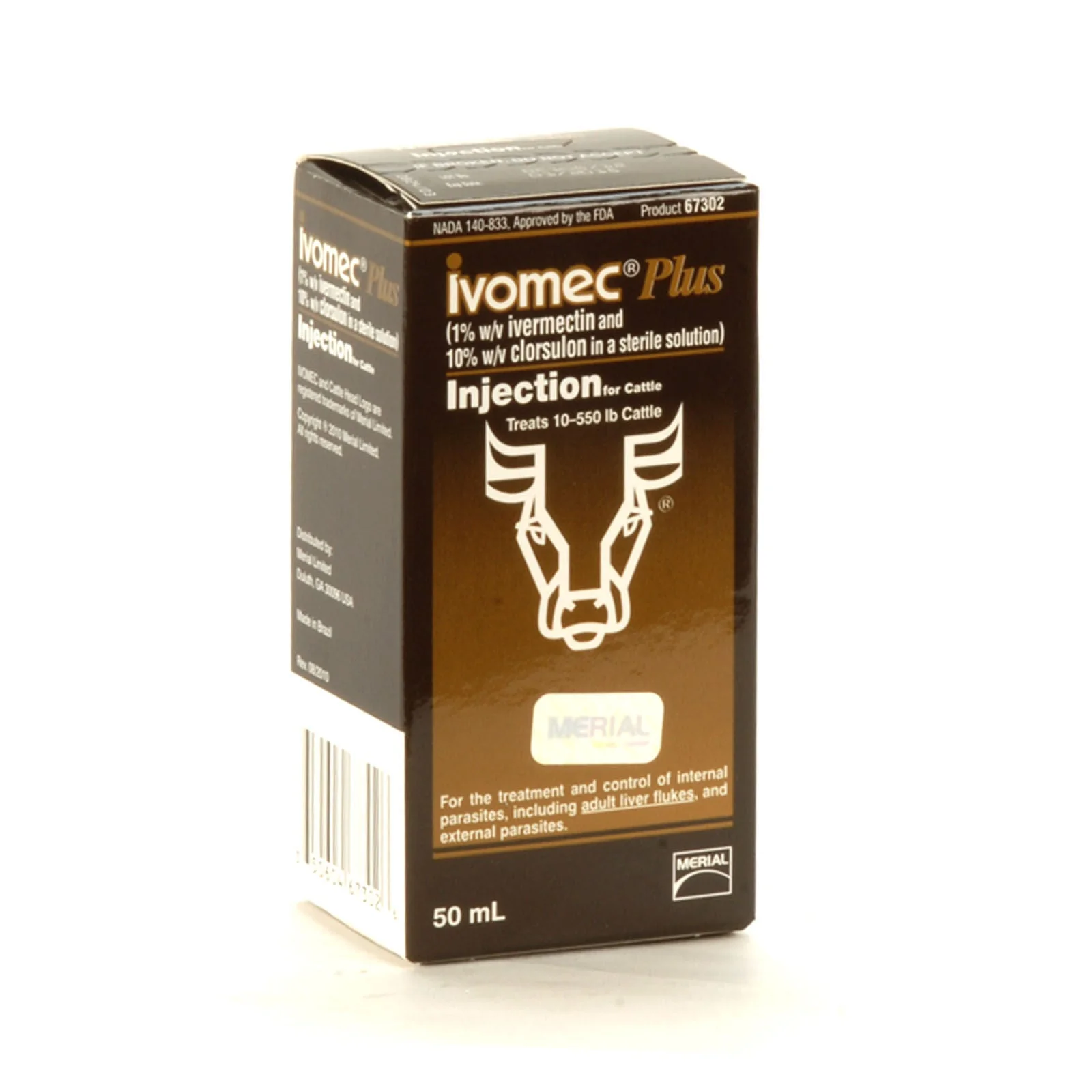 Ivomec Plus Injectable Cattle Wormer - Pet's Shop