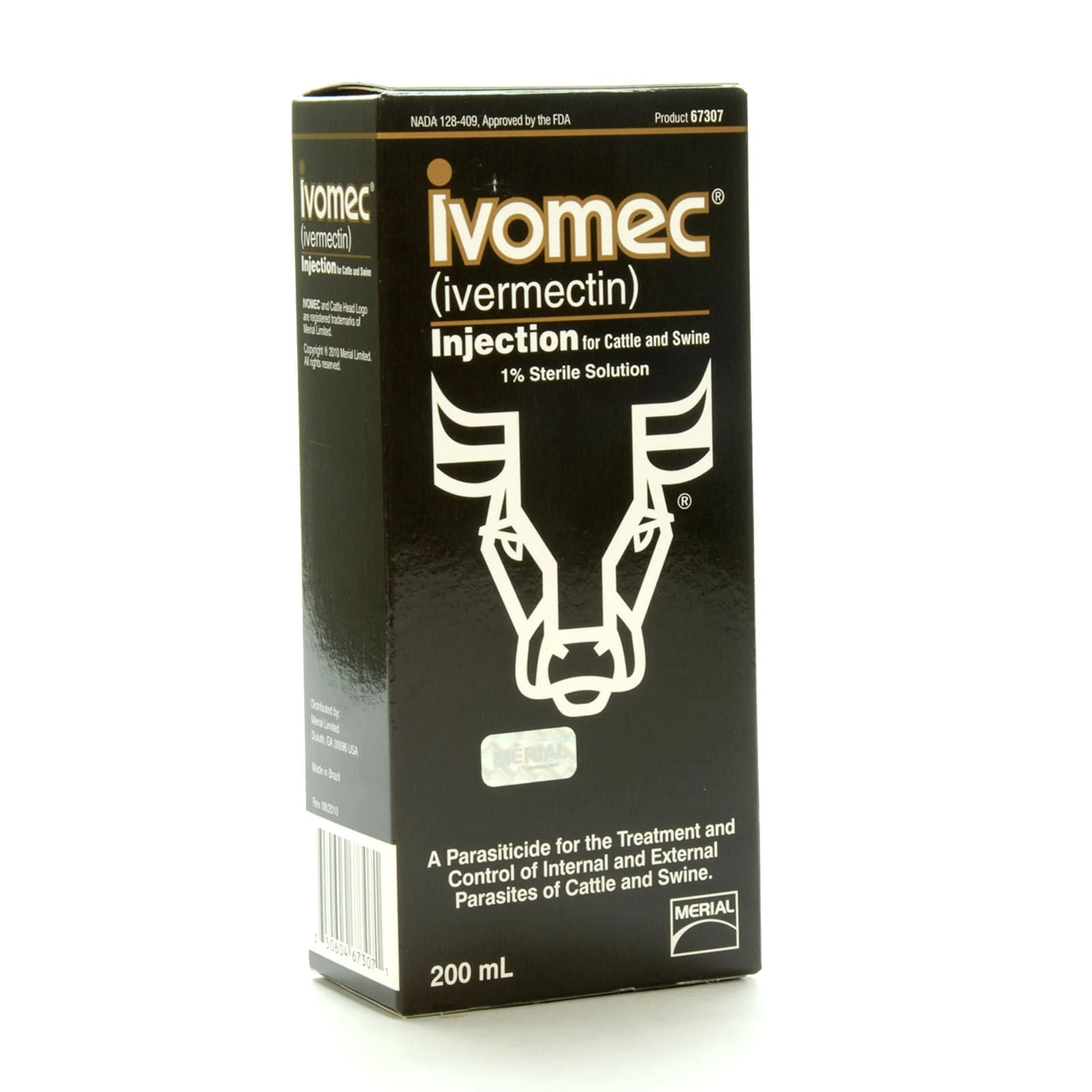 IVOMEC Injection (1%) Wormer for Cattle & Swine - Pet's Shop
