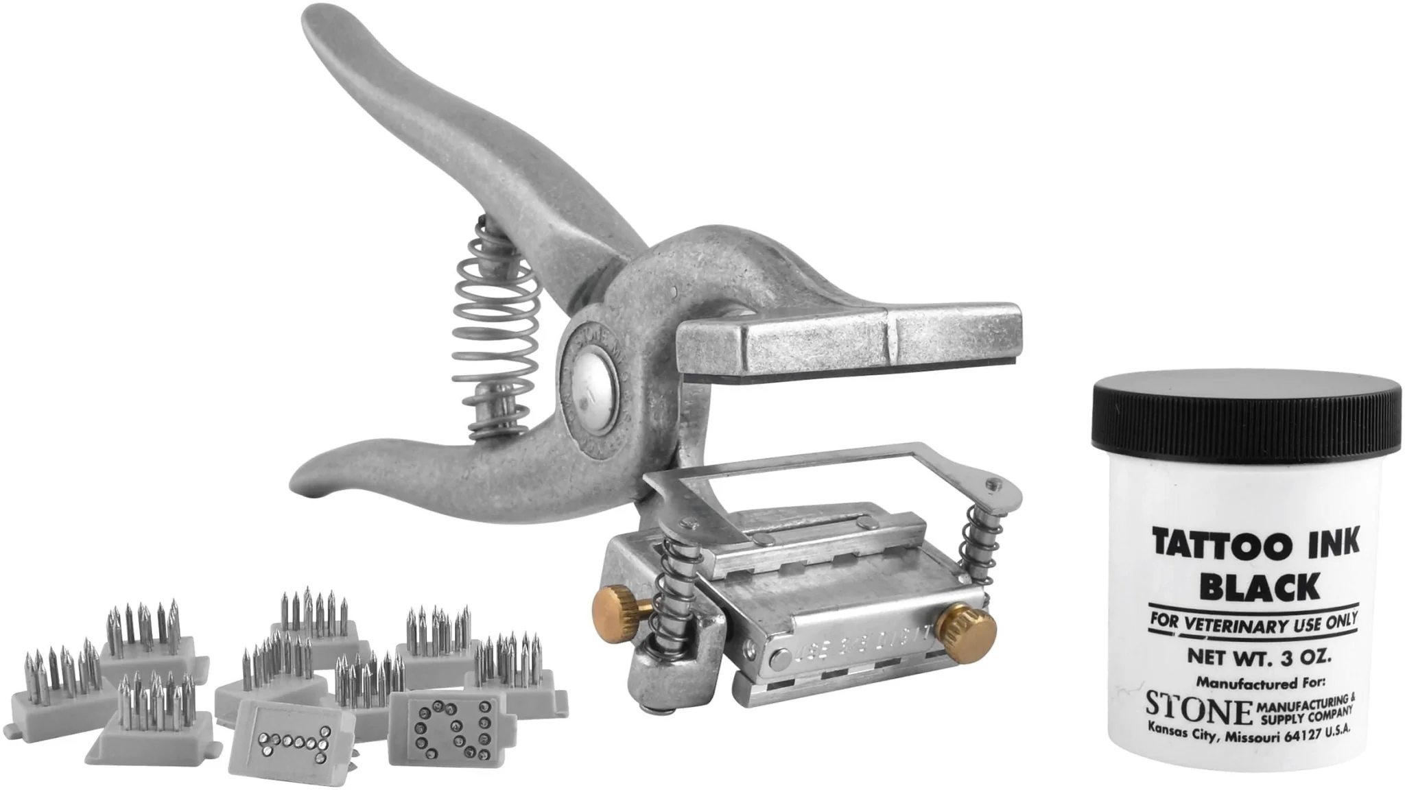 Stone? Standard Tattoo with Revolving Head & Ear Release - Pet's Shop