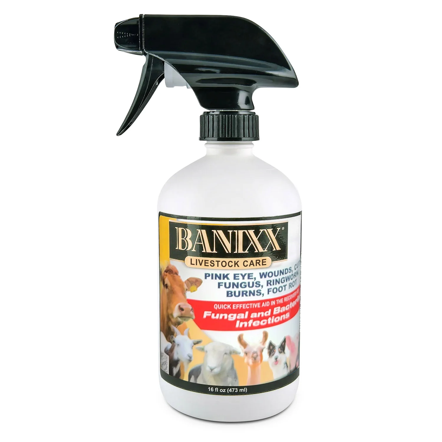 Banixx Livestock Care Spray, 16 oz - Pet's Shop