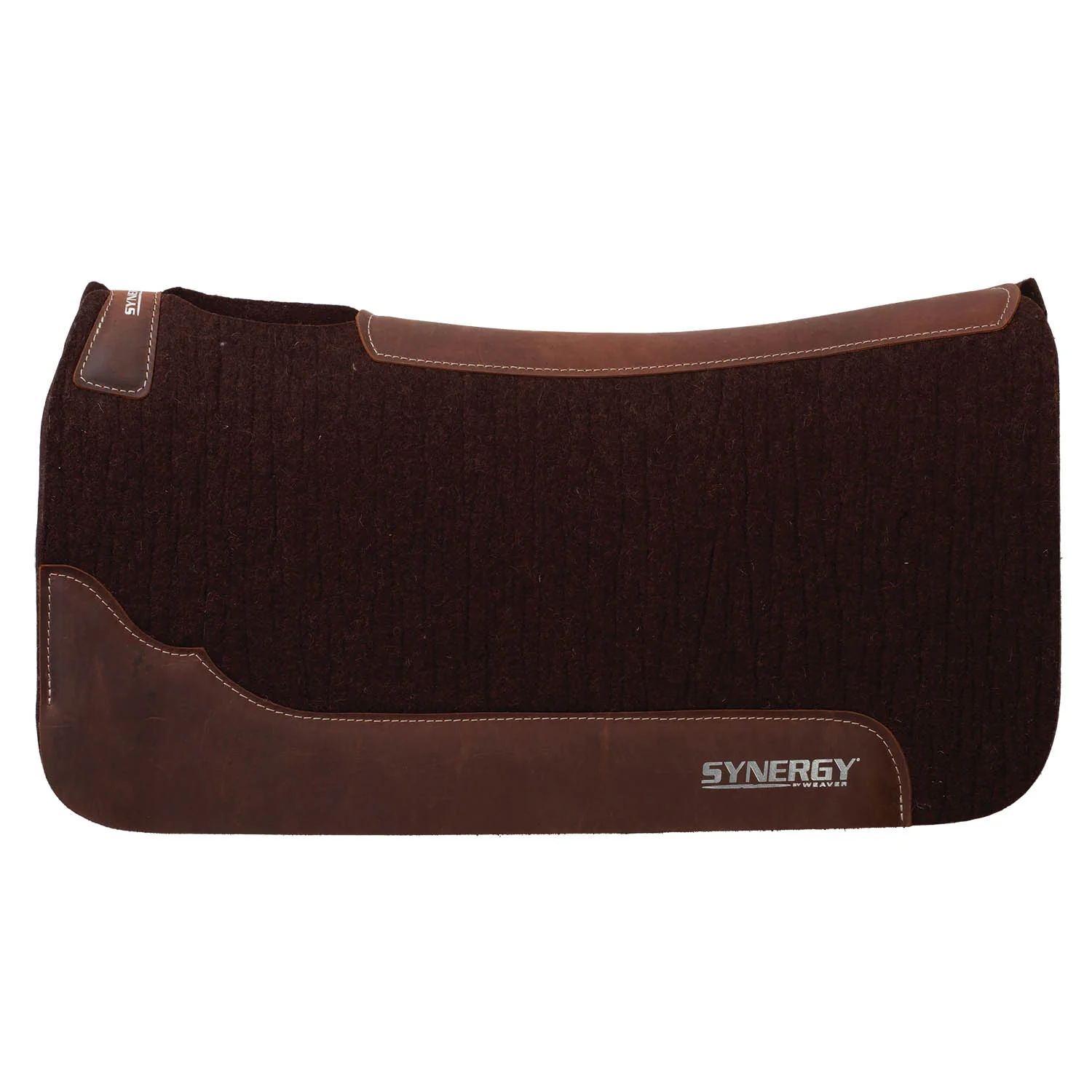 Weaver Synergy Contoured Steam Pressed 100% Merino Wool Felt Performance Saddle Pad - Pet's Shop