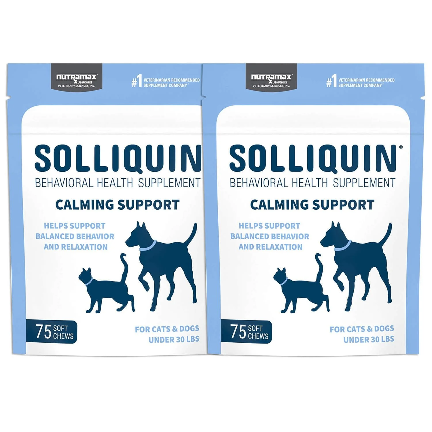 Nutramax Solliquin Soft Chews, 75 ct - Pet's Shop