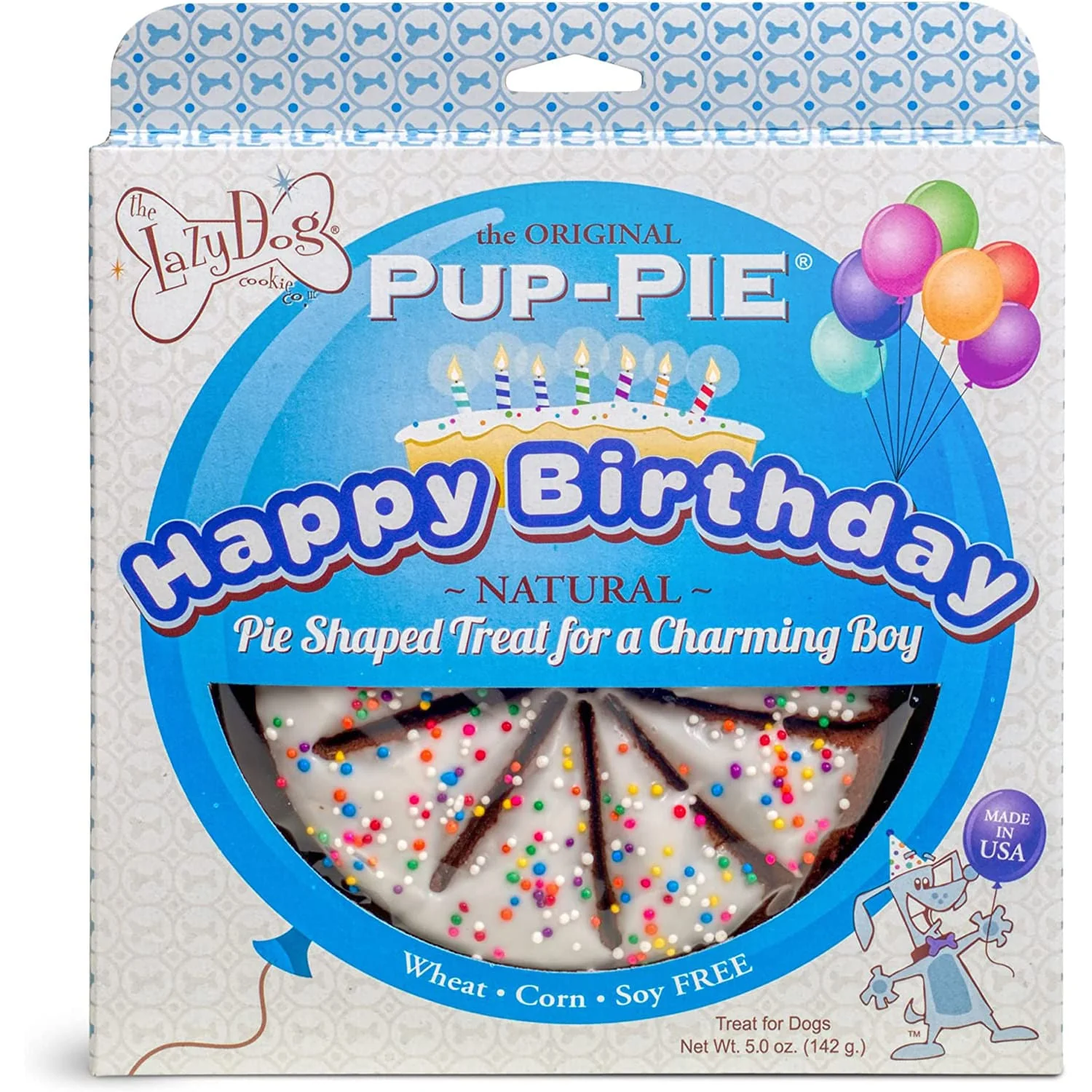 Happy Birthday for a Charming Boy Pup-Pie - Pet's Shop