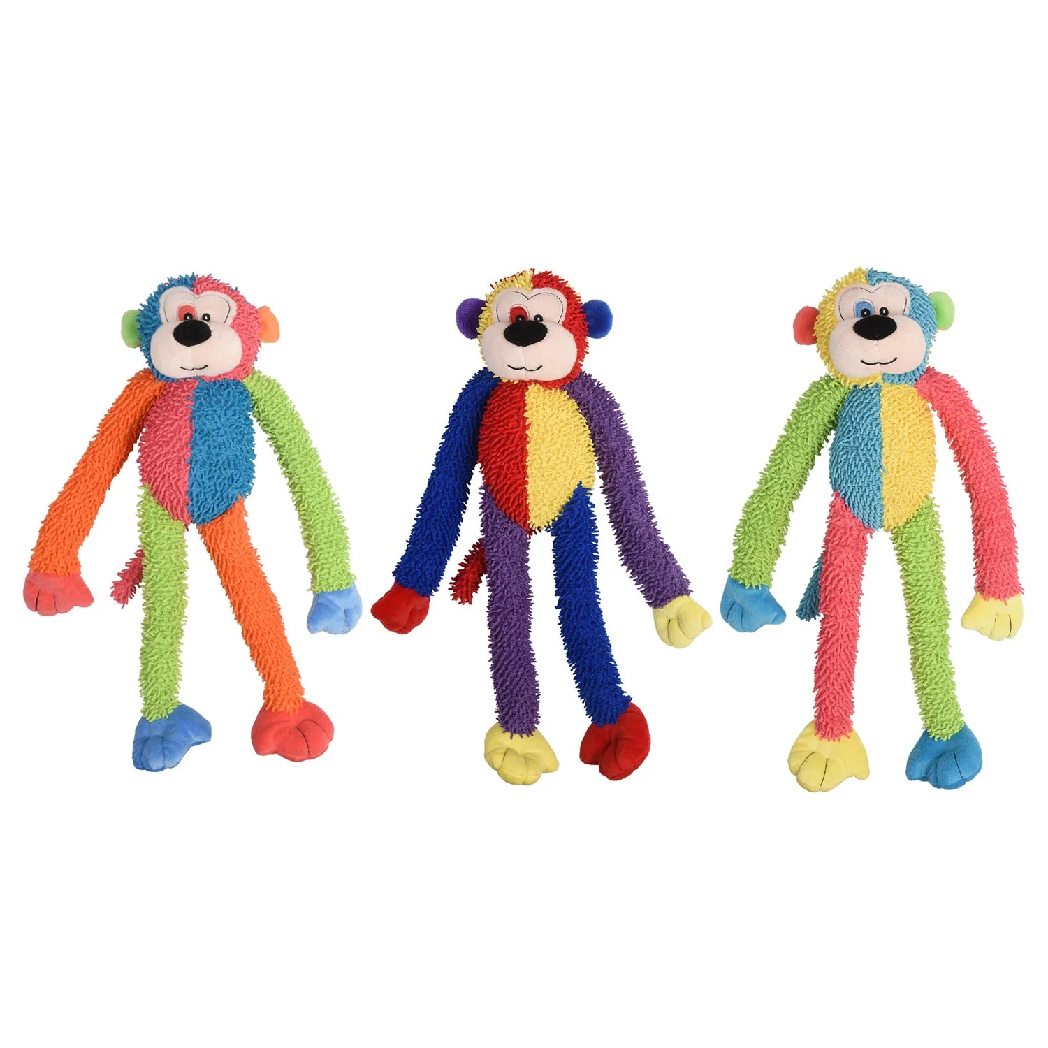 Multi Crew Monkey, Assorted Colors, 17