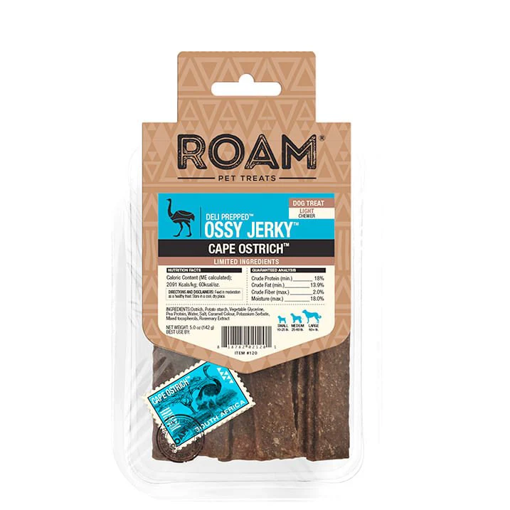Roam Dog Treats Ossy Jerky - Pet's Shop
