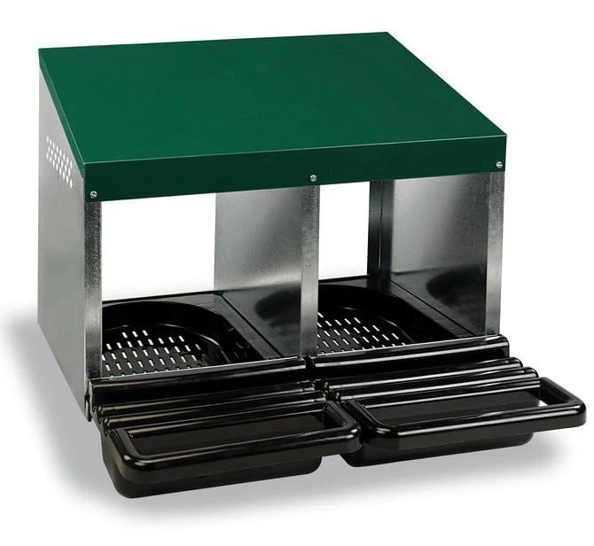 2 Compartment Laying Nest Box - Pet's Shop