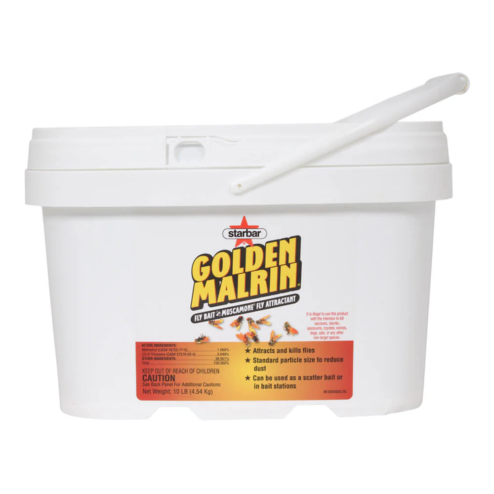 Golden Malrin Fly Bait, 10 lb - Pet's Shop