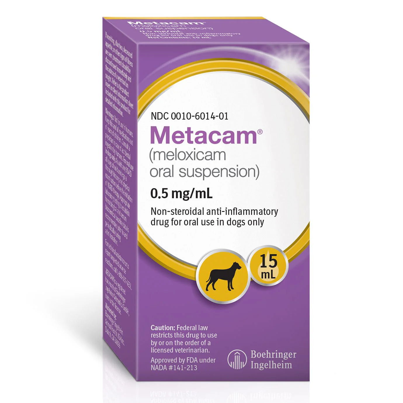 Rx Metacam (meloxicam) Oral Suspension for Dogs - Pet's Shop