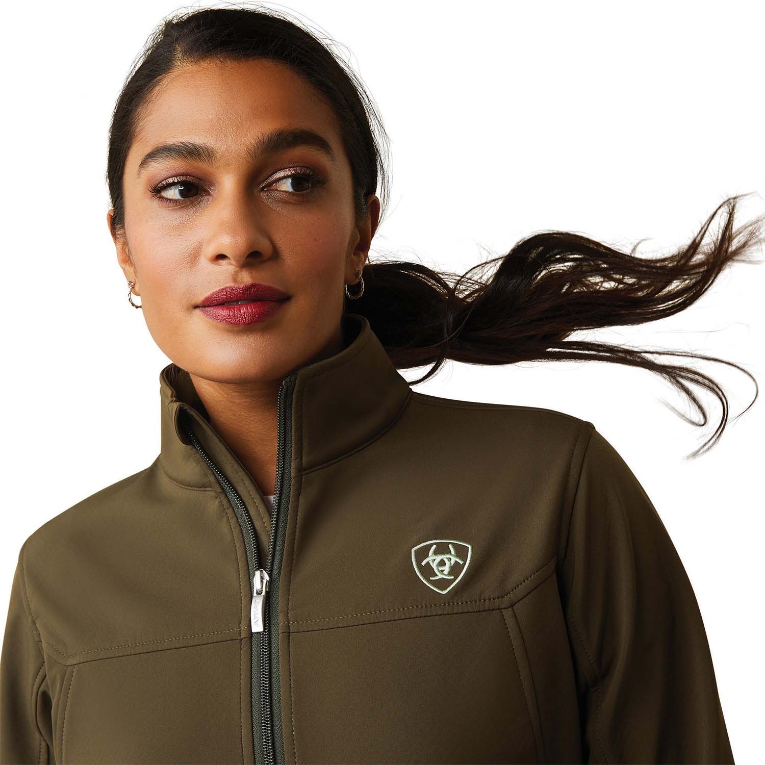 Ariat Women's  Team Softshell Jacket, Relic - Pet's Shop