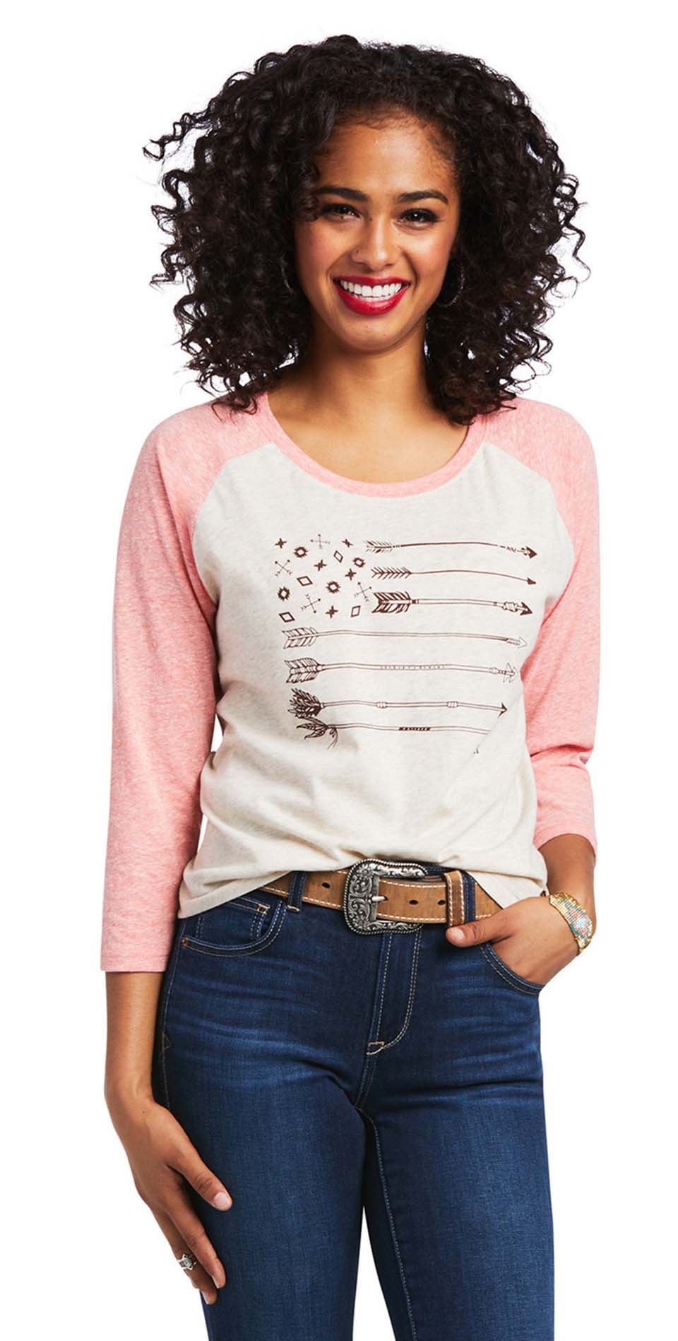 Ariat Women's Arrow Raglan Shirt - Pet's Shop