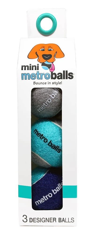 Mini Metro Balls, 3 pk - Pet's Shop