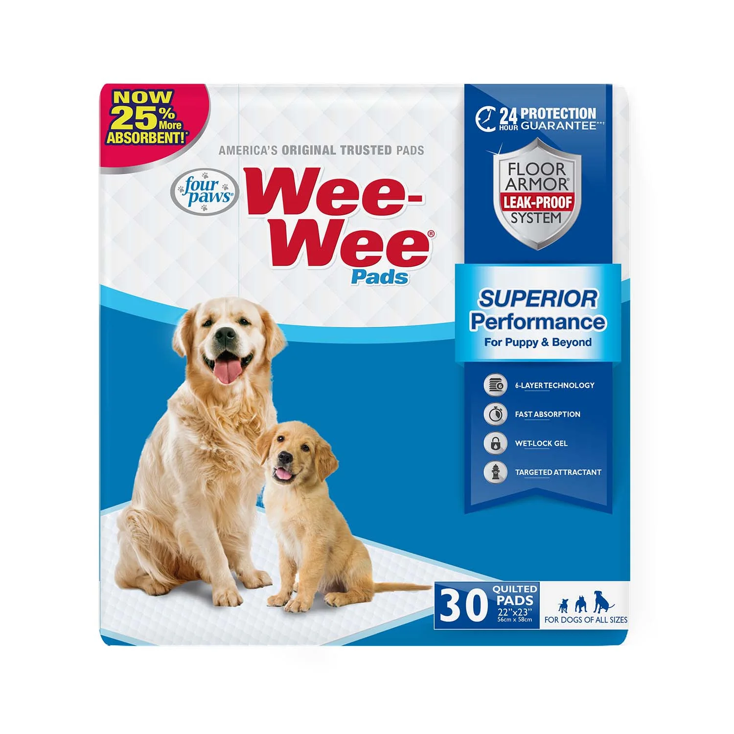 Wee-Wee Superior Performance Dog Pee Pads - Pet's Shop