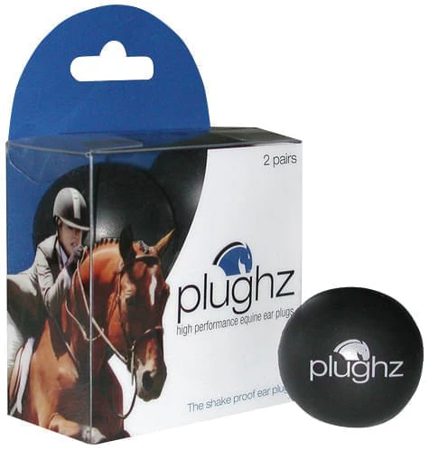 Plughz Equine Ear Plugs, 2 Pair Pack - Pet's Shop