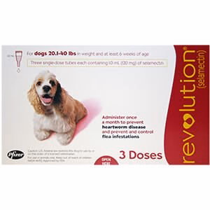 Revolution (selamectin) Canine One-a-month Flea Topical for Dogs - Pet's Shop