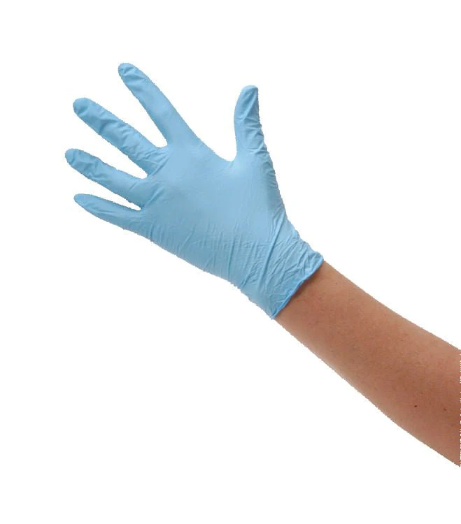 Nitrile Powder Free Gloves, Box of 100 - Pet's Shop