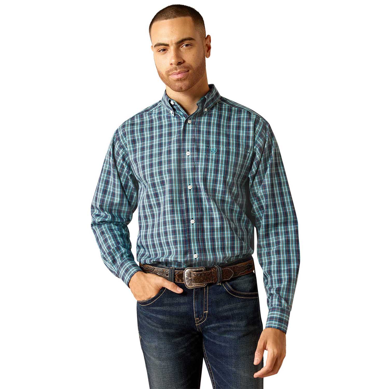 Ariat Men's Wrinkle Free Gibson Longsleeve Shirt - Pet's Shop