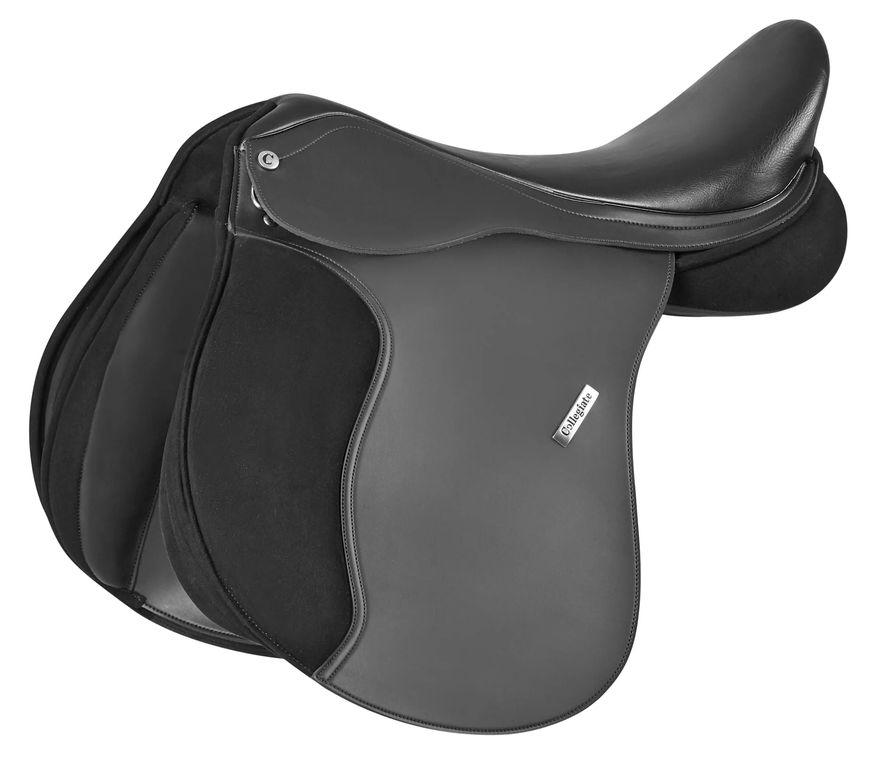 Collegiate Chatsworth All Purpose Saddle, Black - Pet's Shop