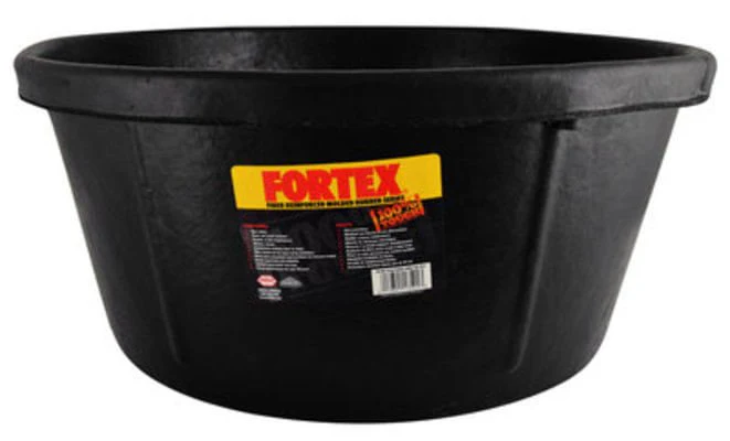 Rubber Utility Tub, 6-1/2 gal - Pet's Shop