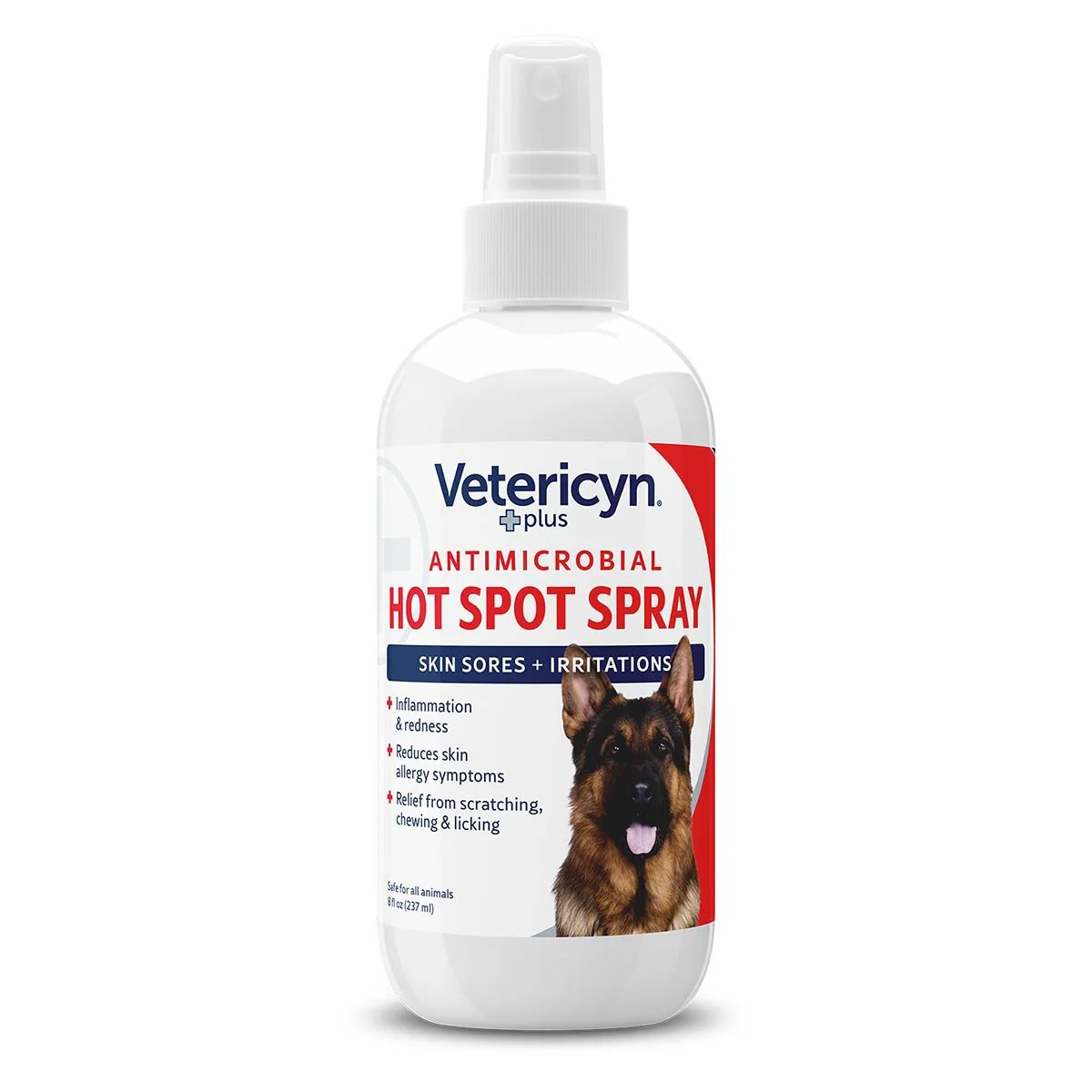Vetericyn Plus Hot Spot Spray, 8 oz - Pet's Shop