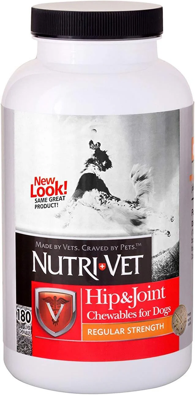 Nutri-Vet Hip & Joint Regular Strength Chewables for Dogs - Pet's Shop