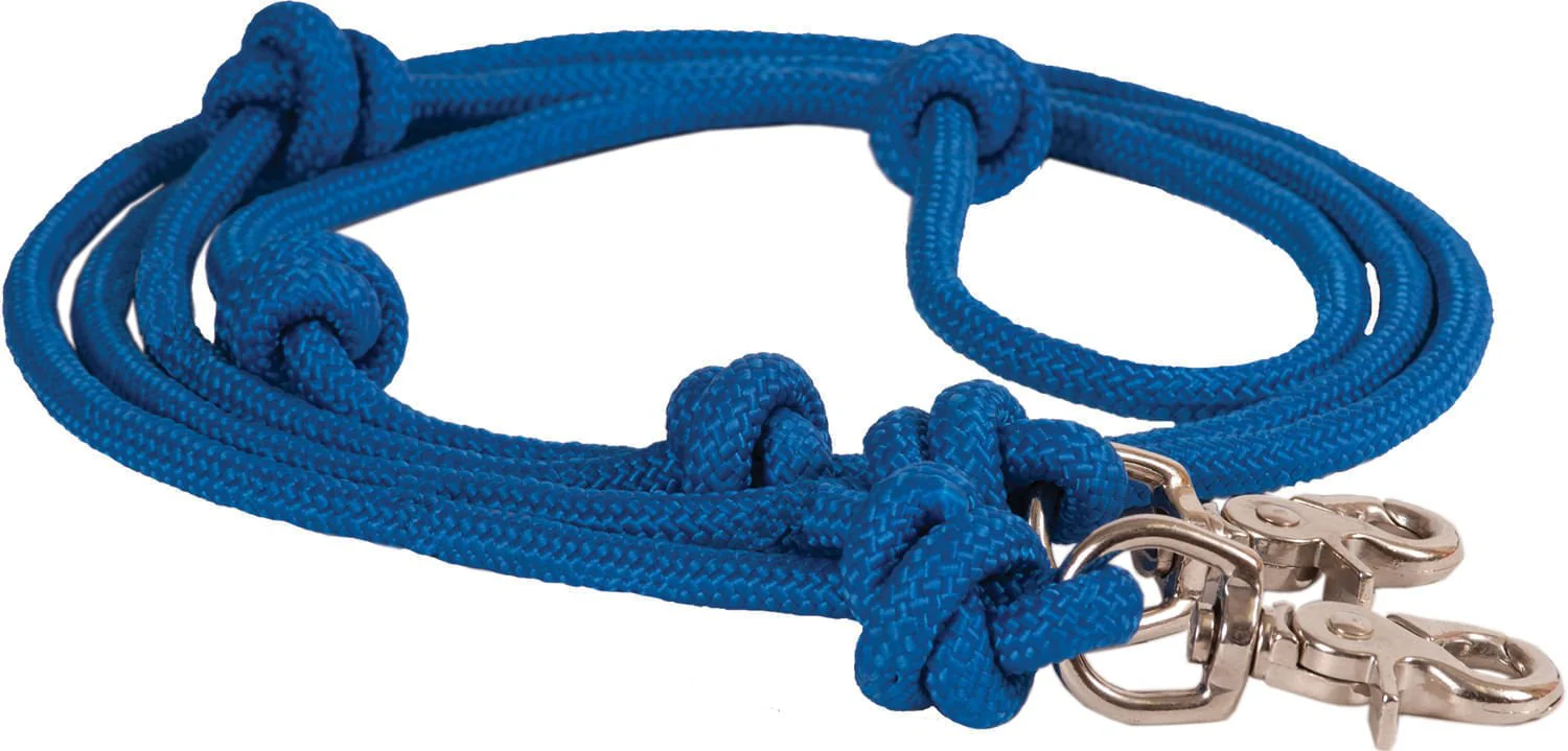 Mustang Mountain Rope 8' Knotted Barrel Rein - Pet's Shop