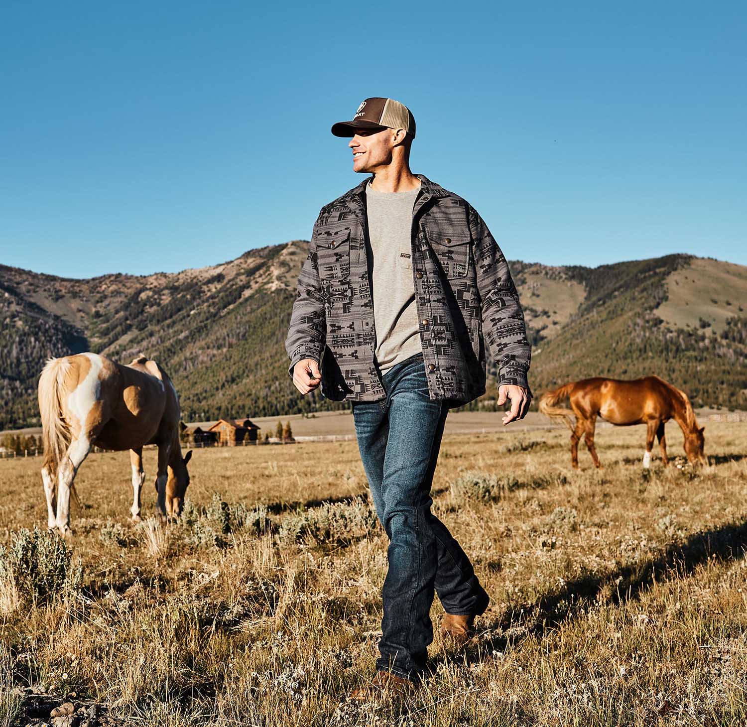 Ariat Men's M5 Slim Stretchy Legacy Stackable Straight Leg Jean - Pet's Shop