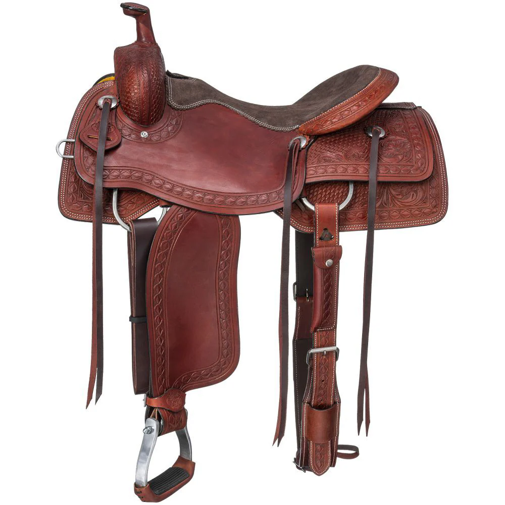 Silver Royal Split Rail Ranch Saddle - Pet's Shop