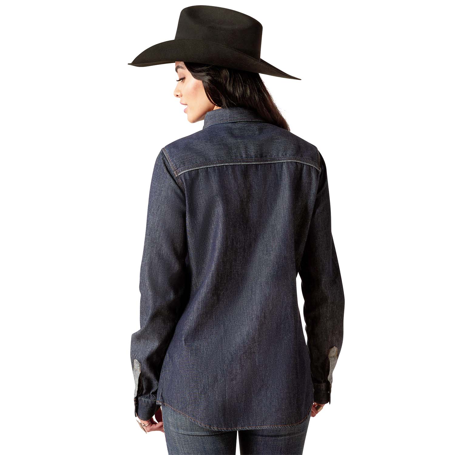 Ariat Women's Farriday Denim Longsleeve Shirt - Pet's Shop