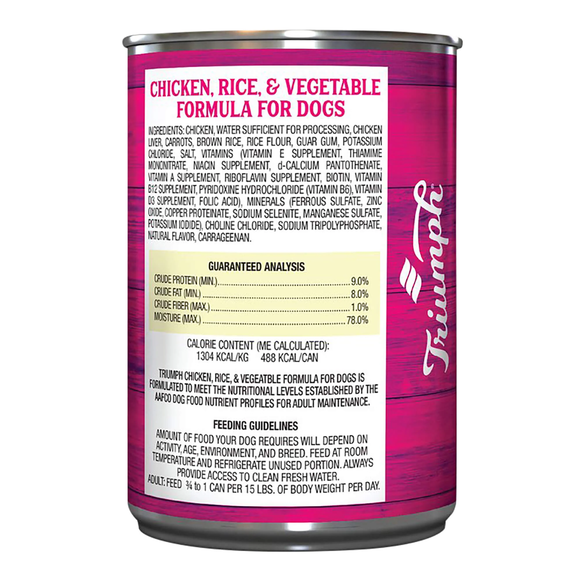 Triumph Dog Food, 13.2 oz - Pet's Shop