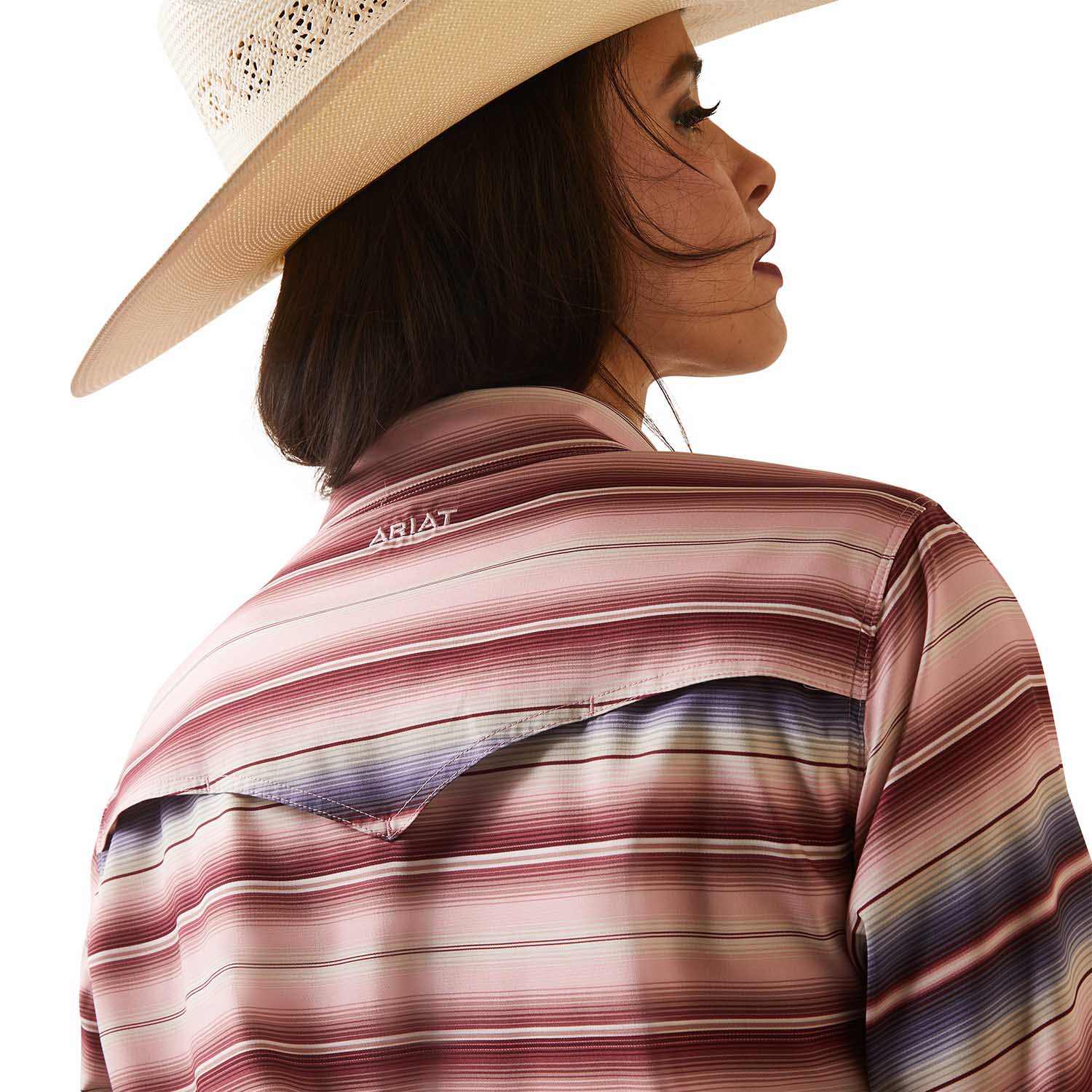 Ariat Women's Western VenTek Stretch Shirt, Reata Serape - Pet's Shop