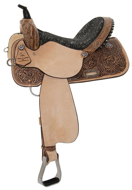 High Horse Jewel Barrel Saddle, Wide Tree - Pet's Shop