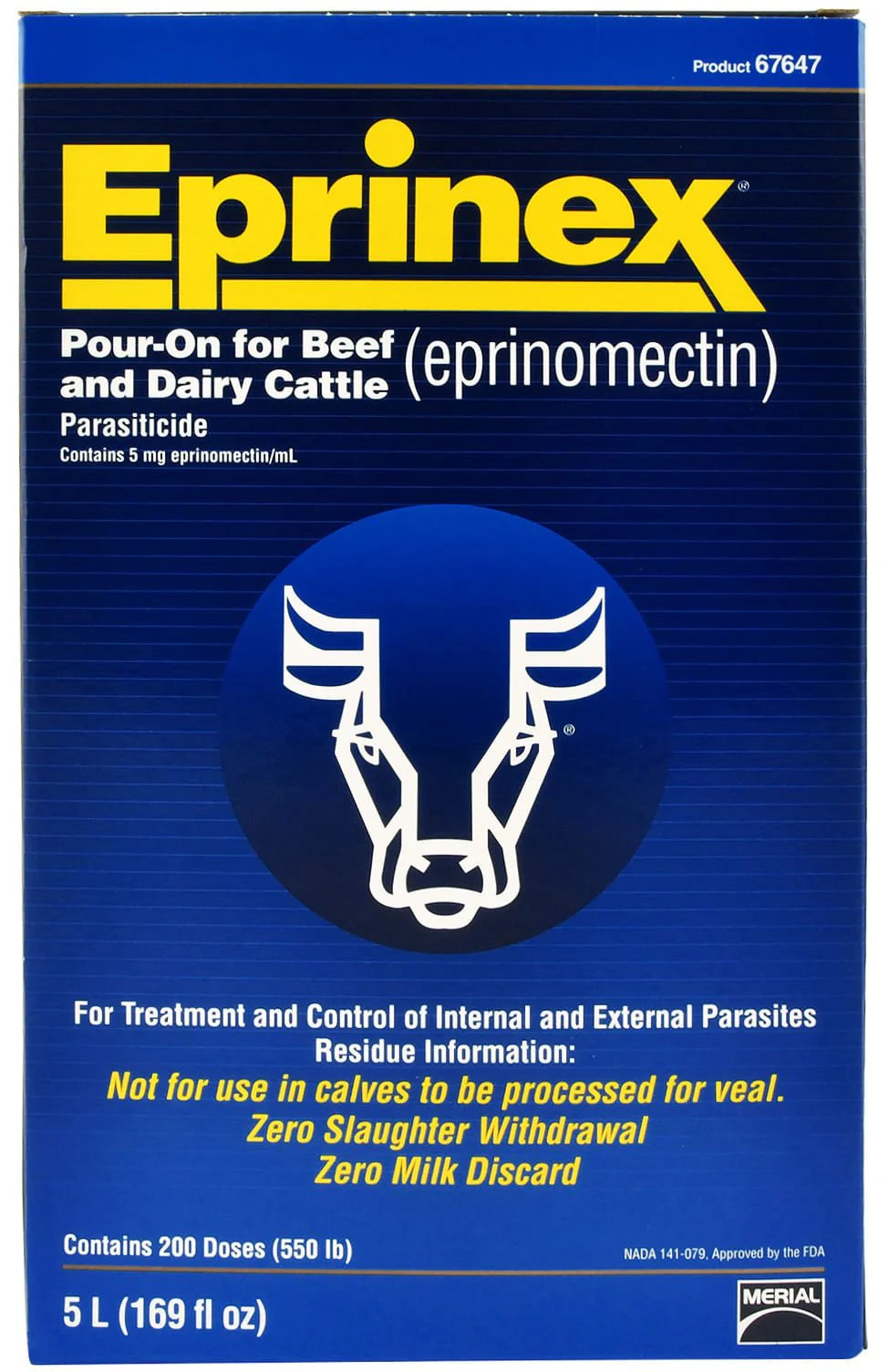 Eprinex Pour-On Cattle Wormer - Pet's Shop